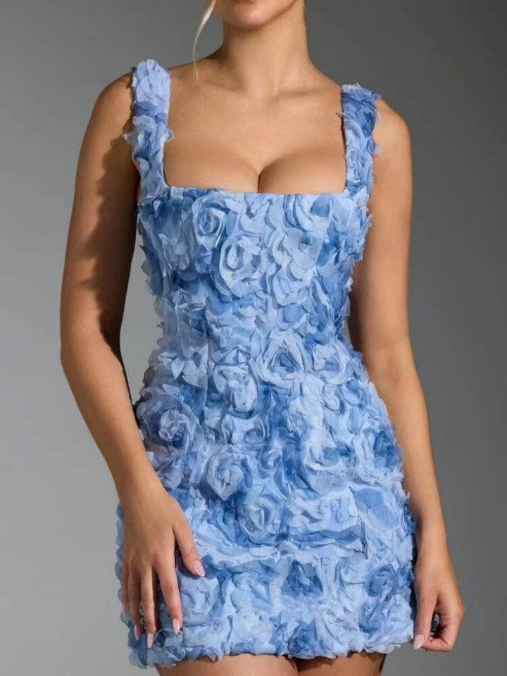 Verginia | Robe Camisole à Fleurs 3D pour Femmes