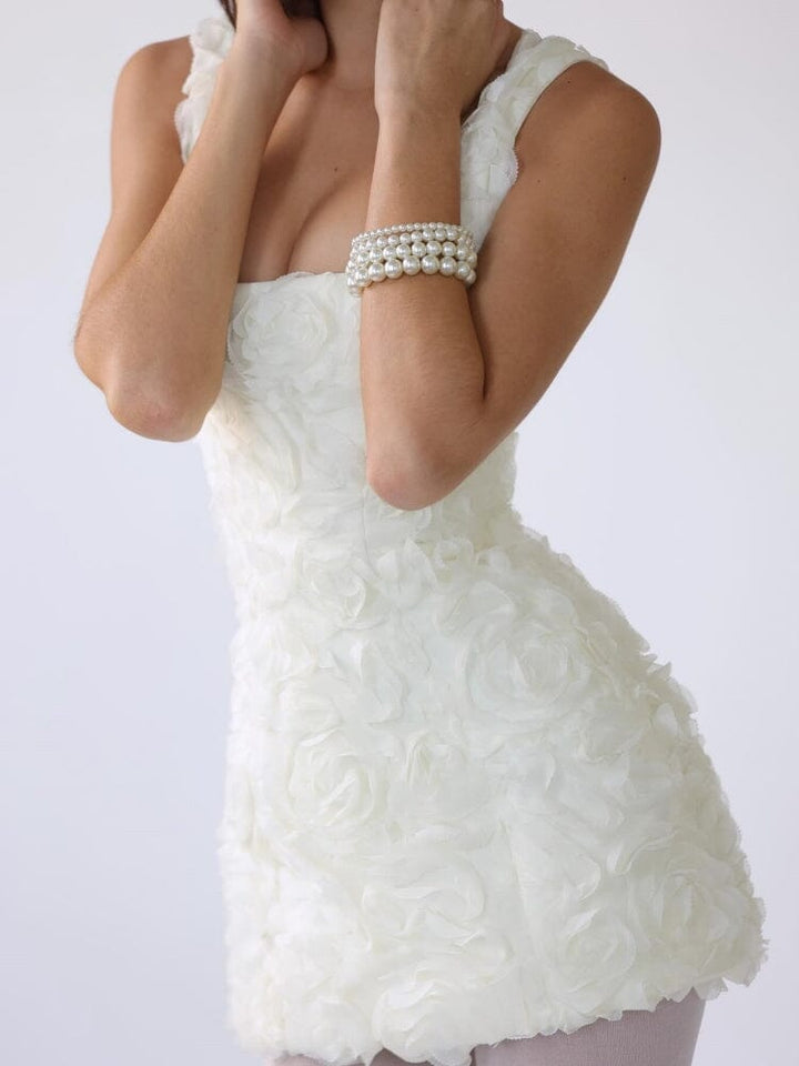 Verginia | Robe Camisole à Fleurs 3D pour Femmes