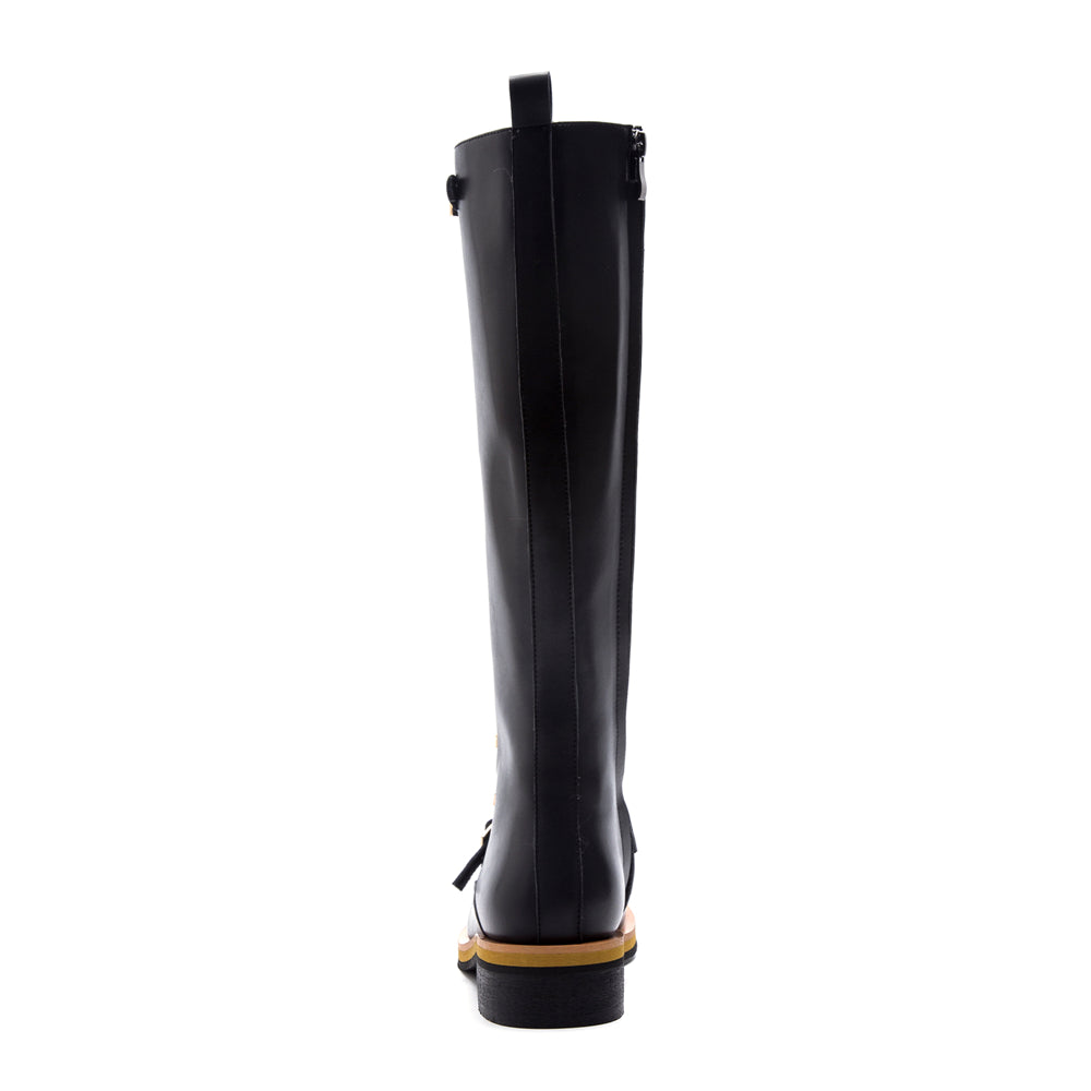 Nora | Bottes robustes en cuir pour femmes