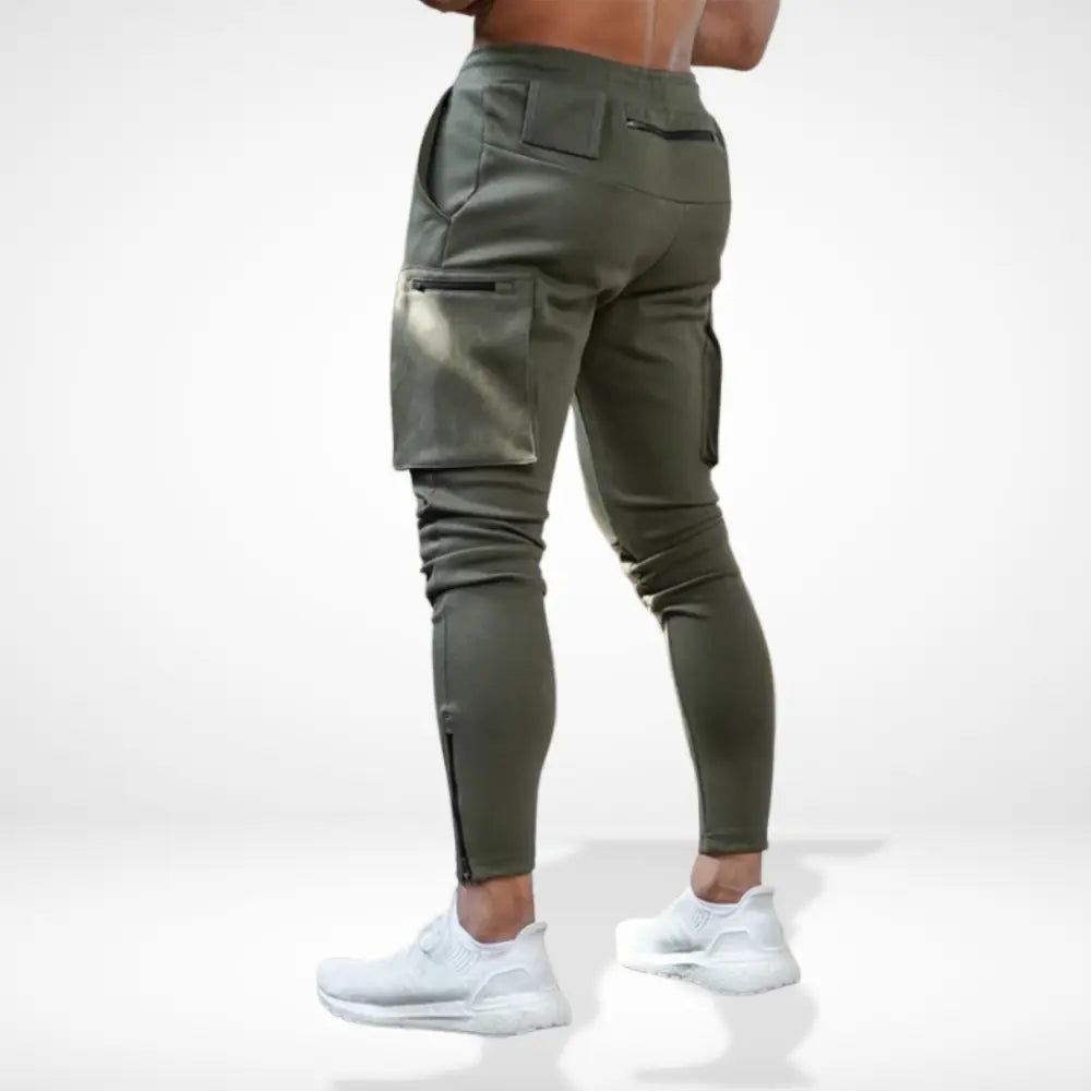 Joggers fuselés avec poches zippées pour Homme – Filiberto