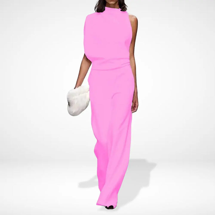 Combinaison fluide à coupe asymétrique pour Femmes – Haelie