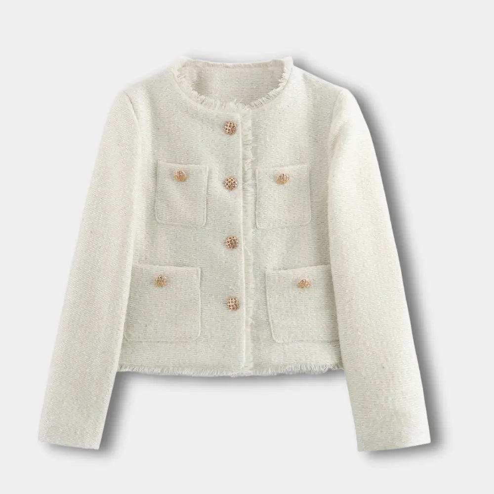 Veste mi-saison femme à poches plaquées – Estelle