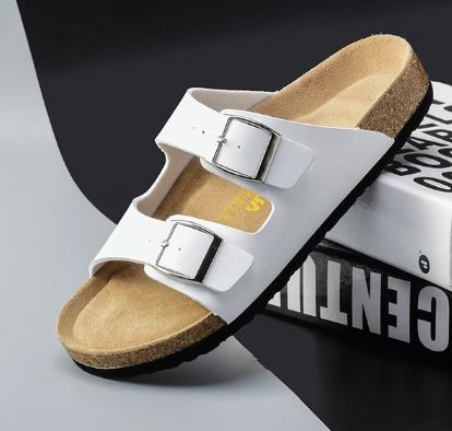 Paul | Sandales d'été orthopédiques en cuir pour hommes