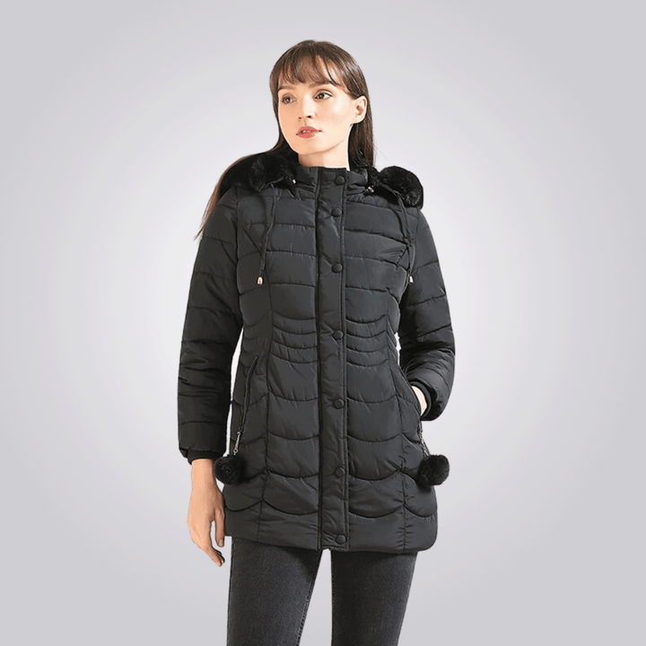 Ratna | Manteau Long Hiver Élégant Pour Femmes