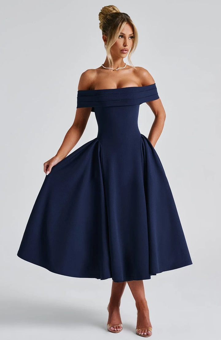 Femme Chic Midi Robe cocktail – Hilf