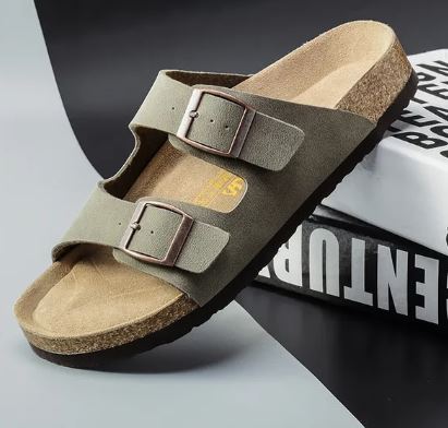 Paul | Sandales d'été orthopédiques en cuir pour hommes