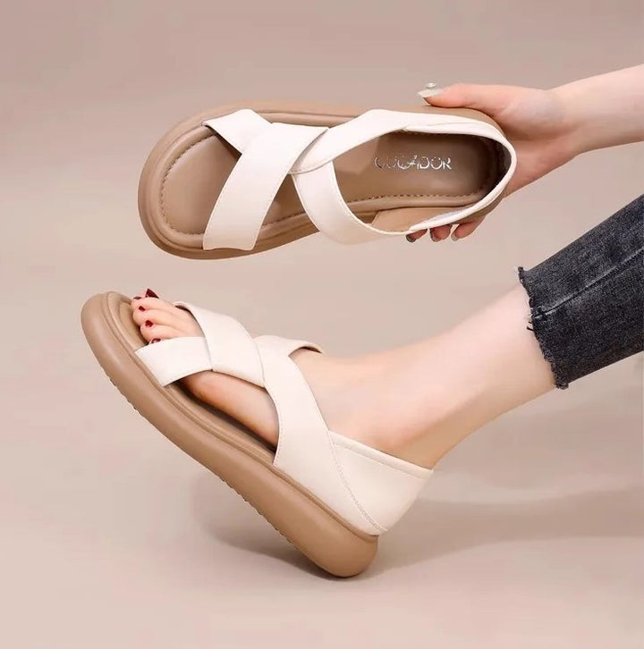 Femme Confortable Plateforme Chaussons – Ekuna