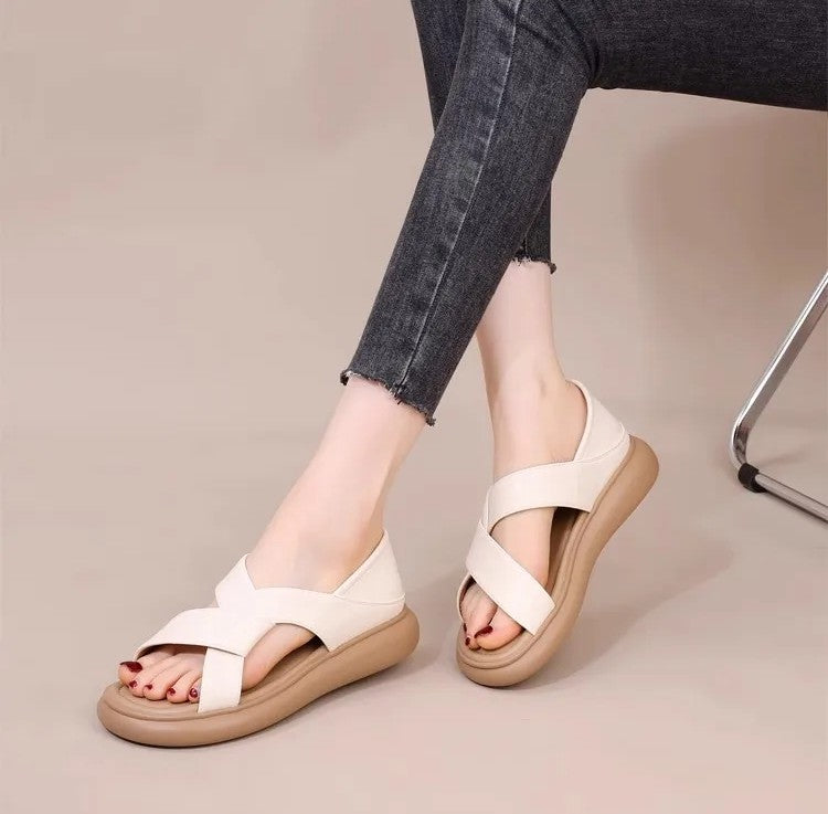 Femme Confortable Plateforme Chaussons – Ekuna