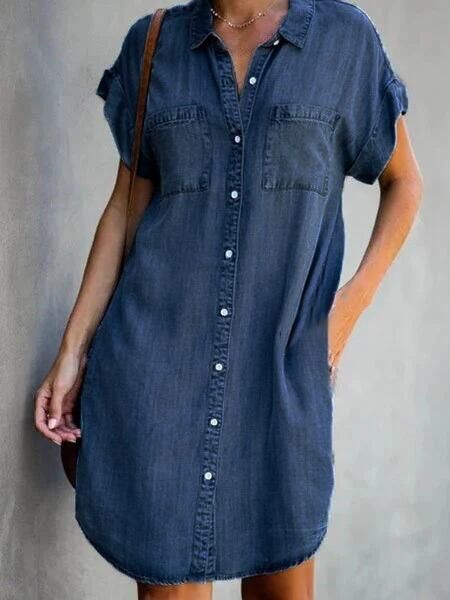 Lotte | Robe denim urbaine