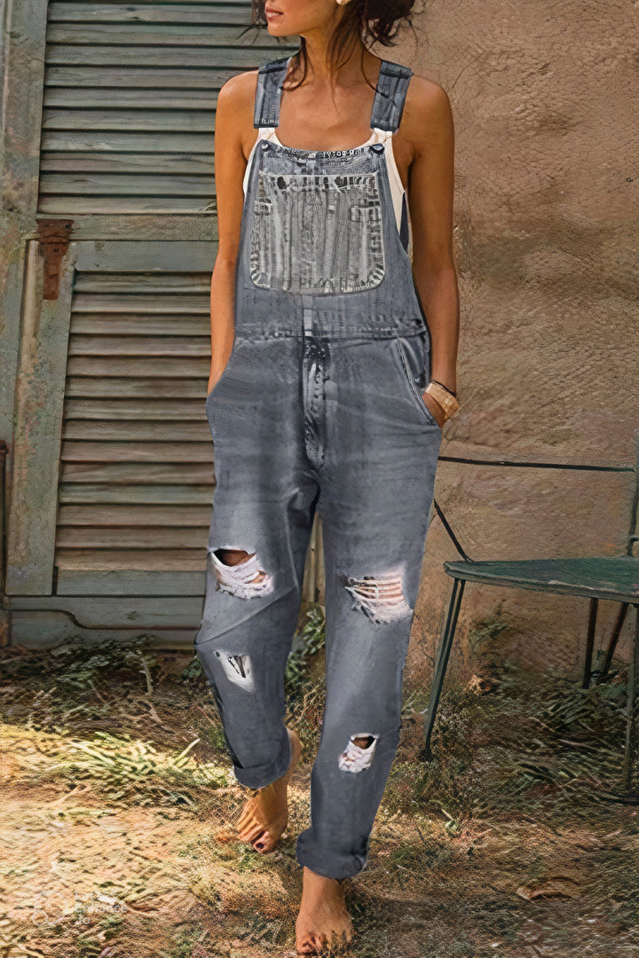 Pooja | Combinaison décontractée déchirée pour femmes