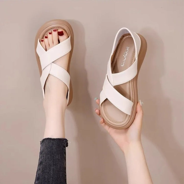 Femme Confortable Plateforme Chaussons – Ekuna