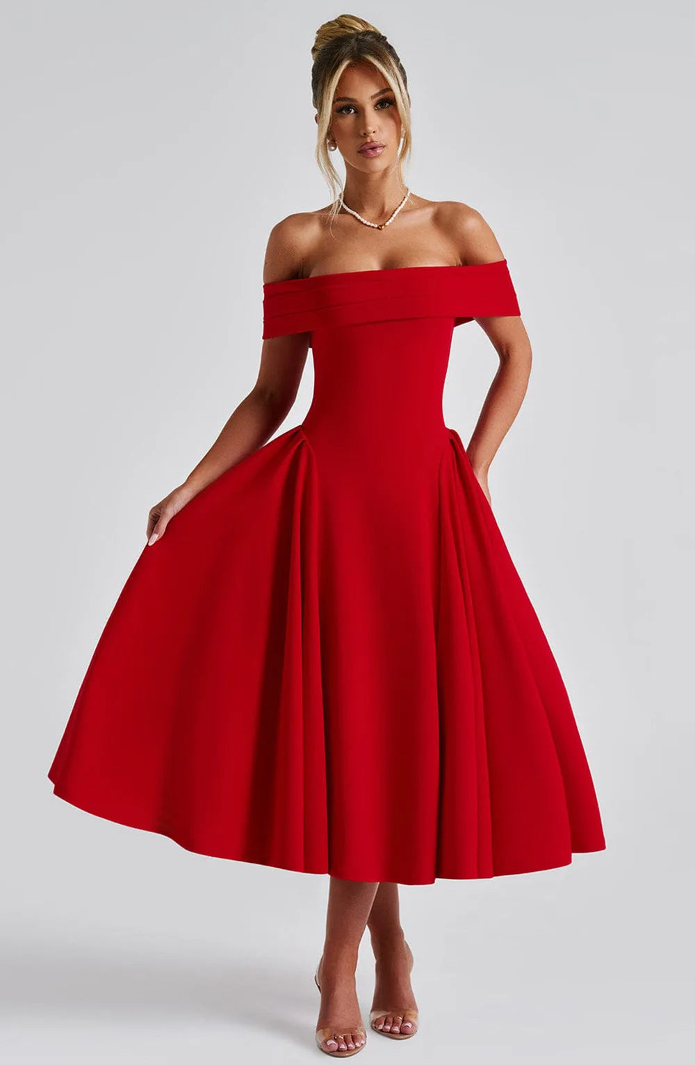 Femme Chic Midi Robe cocktail – Hilf