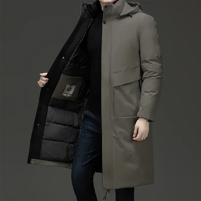 Read | Veste d'hiver longue pour hommes