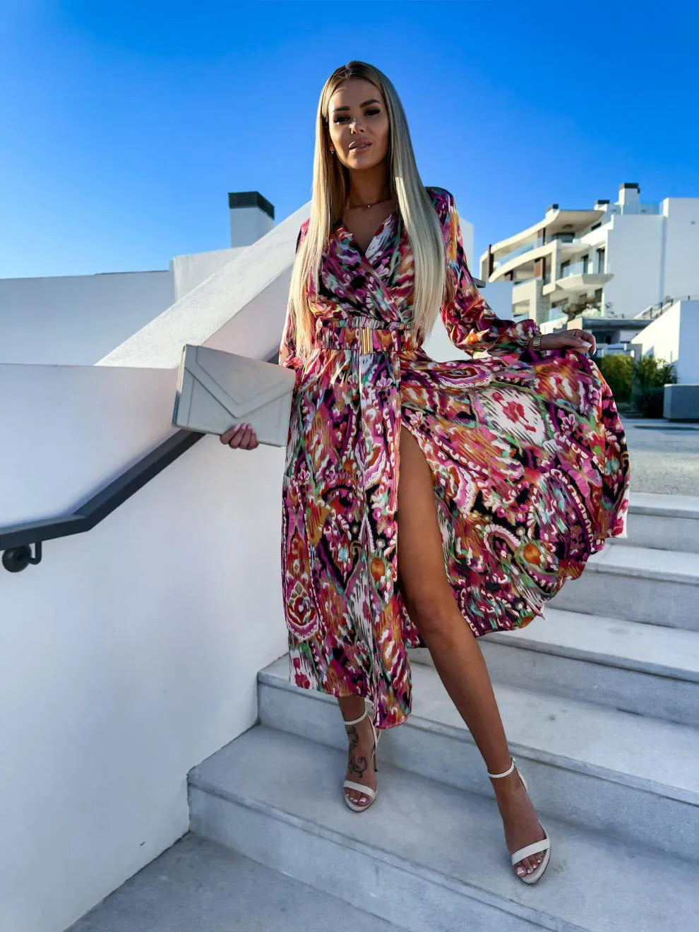 Femme Boheme Maxi Robe d’été – Faith