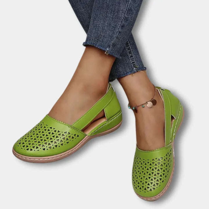 Ballerines ajourées à brides ouvertes pour Femmes – Lindsey