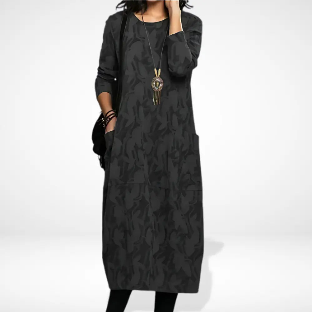 Robe de soirée ample à motif discret pour Femmes - Kathryn