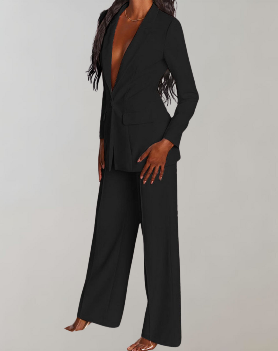 Hanava | Ensemble élégant blazer et pantalon