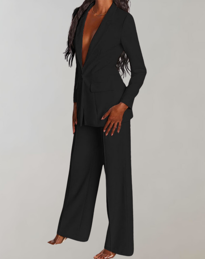 Hanava | Ensemble élégant blazer et pantalon