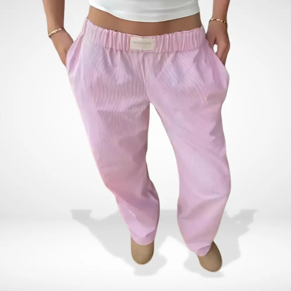 Jogging ample à taille froncée pour Femme – Biaae