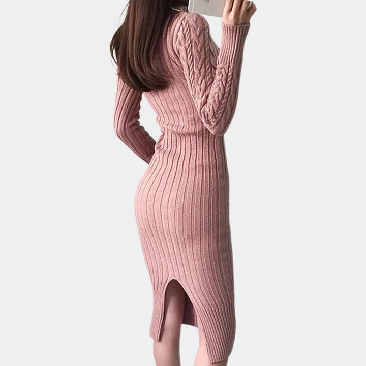 Rajani | Robe pull en maille décontractée pour femmes