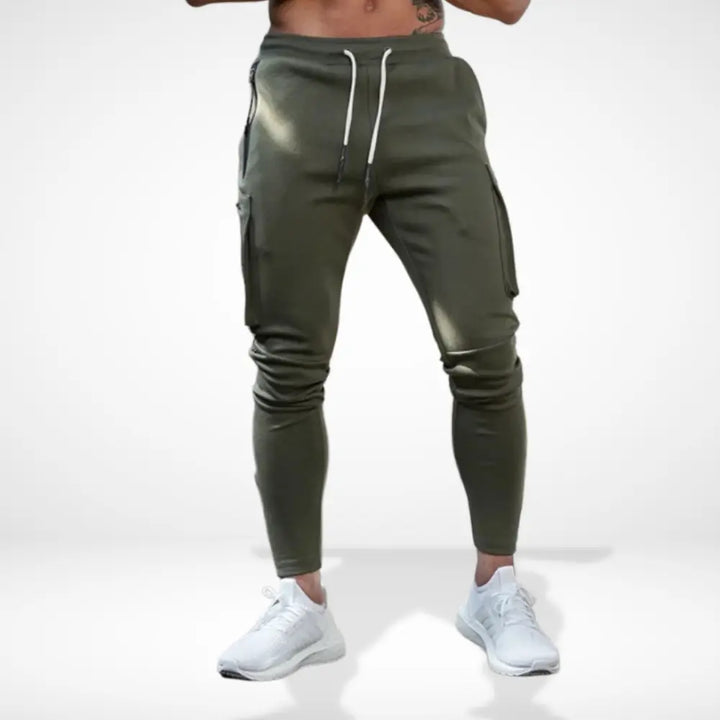 Joggers fuselés avec poches zippées pour Homme – Filiberto