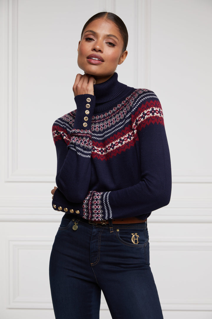 Tihomir | Pull col roulé doux pour femmes