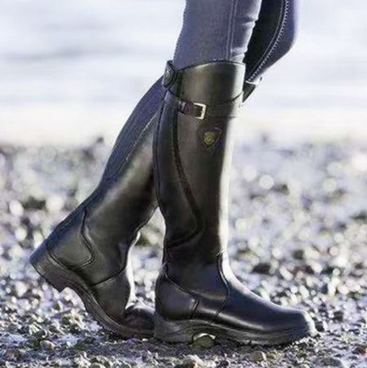 Sarah | Bottes élégantes en cuir imperméable pour femmes