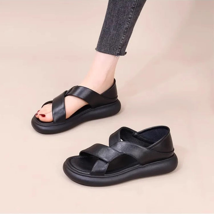 Femme Confortable Plateforme Chaussons – Ekuna