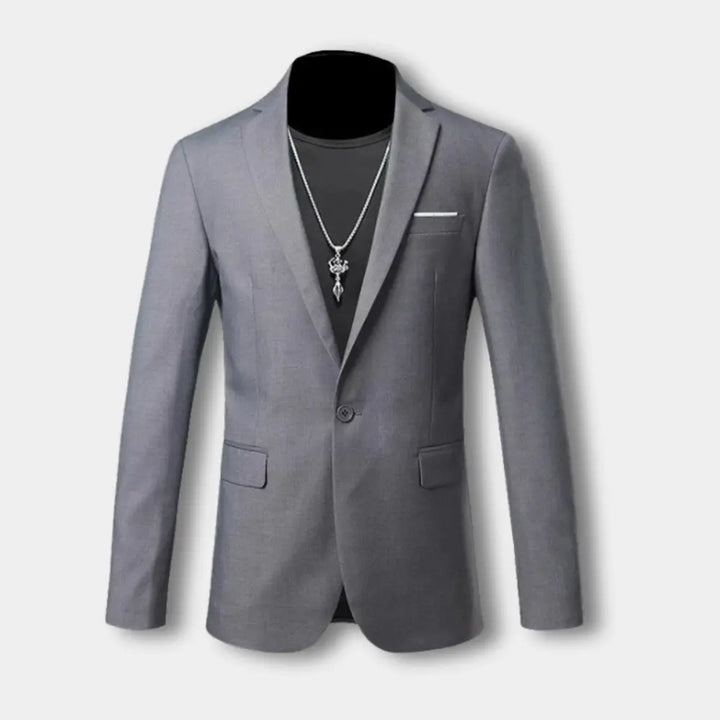 Costume à col cranté une boutonnière pour Homme – Santos