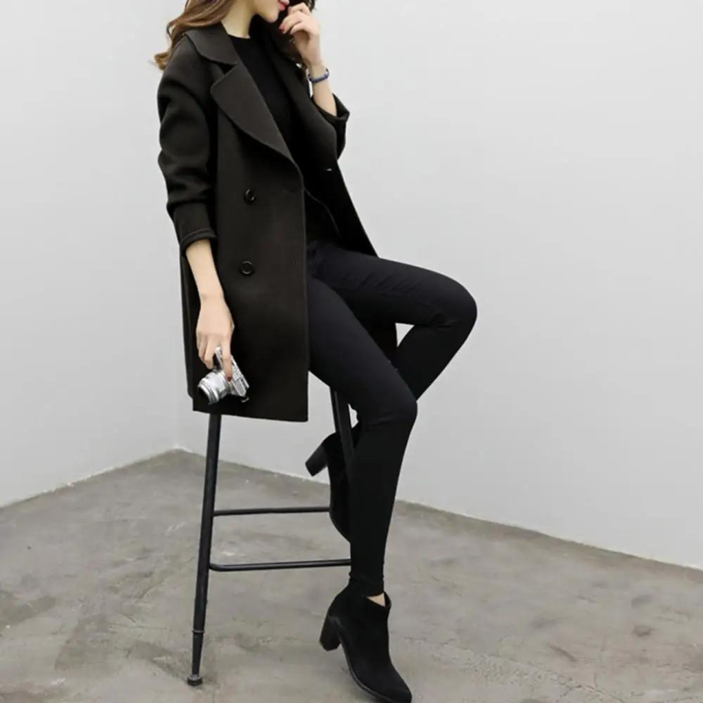 Chandana | Manteau Slim En Laine Pour Femmes