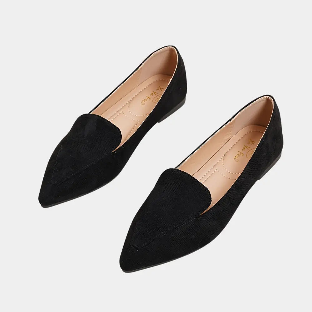 Ballerines à bout pointu style mocassin pour Femme – Nicole