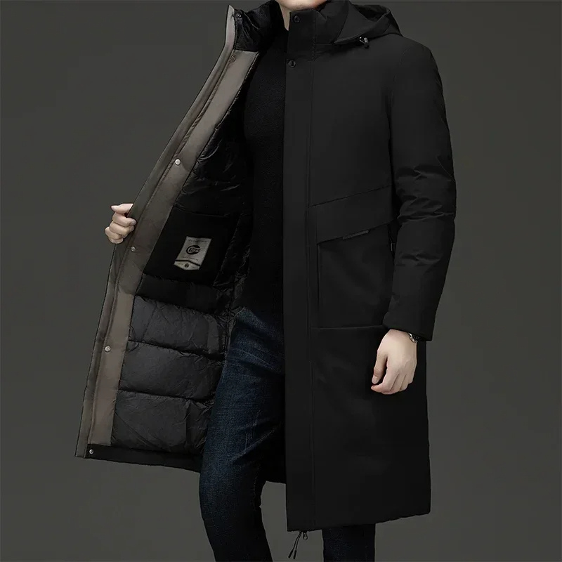 Read | Veste d'hiver longue pour hommes
