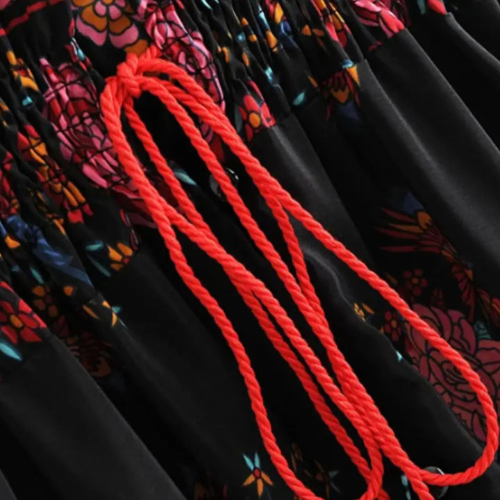 Robe d’été évasée à imprimé bohème pour Femmes – Christy