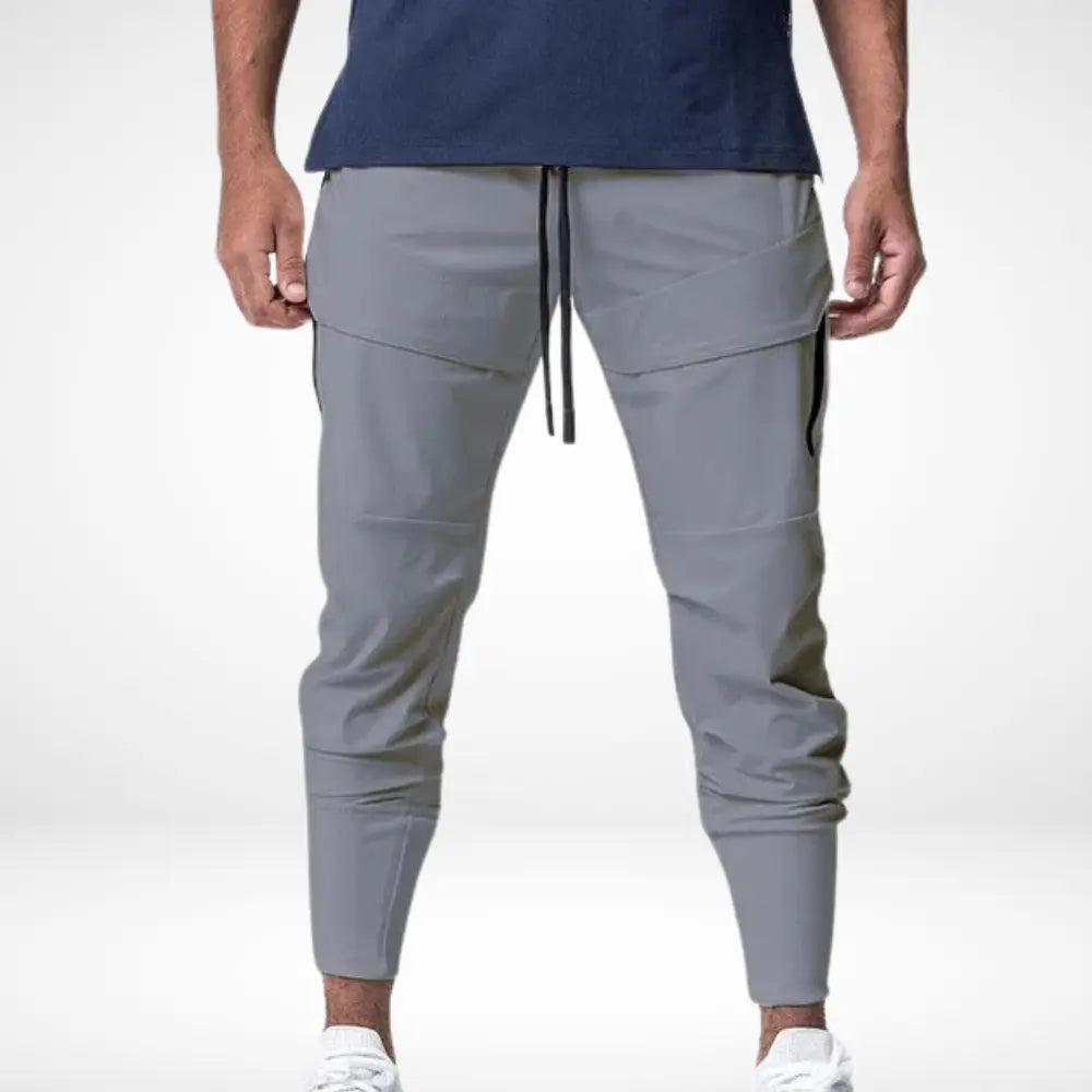 Joggers à poches zippées et coupe ajustée pour Homme – Ronnel