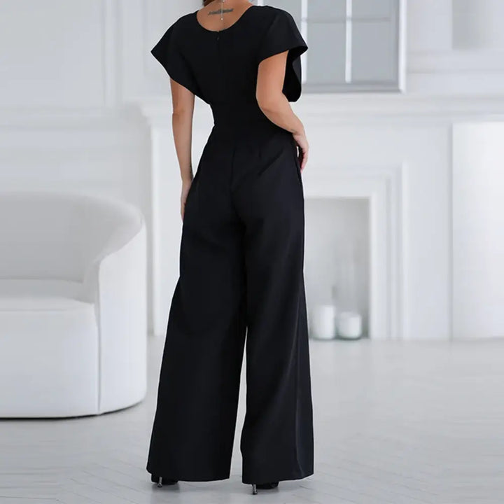 Combinaison élégante aux jambes larges - Christelle