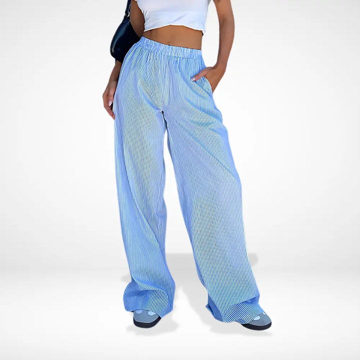 Jogging ample à taille froncée pour Femme – Biaae