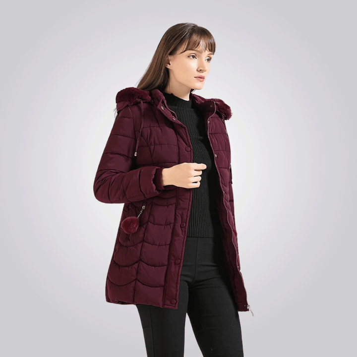 Ratna | Manteau Long Hiver Élégant Pour Femmes