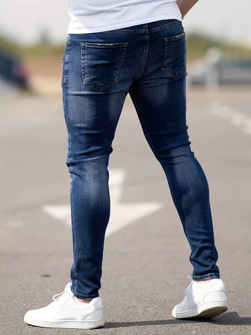 Dositej | Jean slim stretch confortable pour hommes