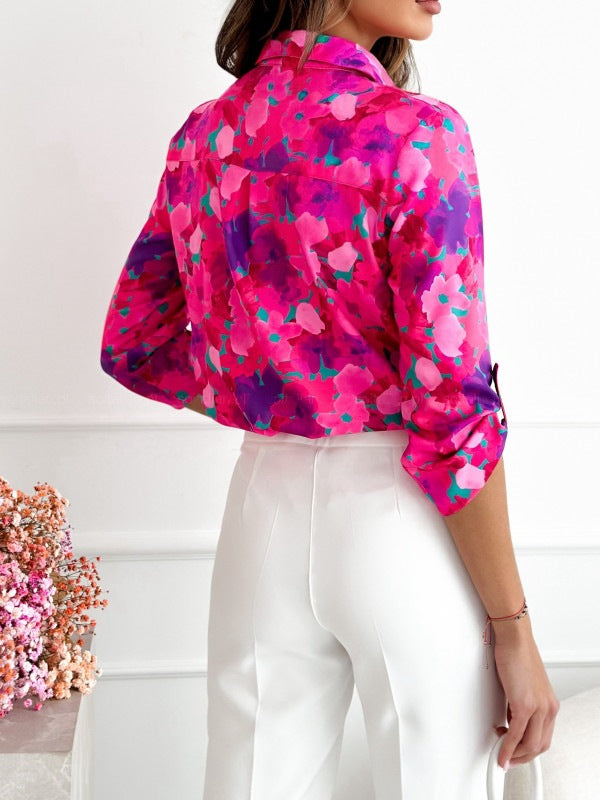 Monika | Chemise-blouse moderne Abstract