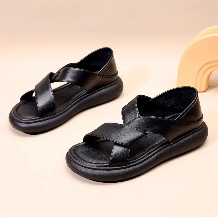 Femme Confortable Plateforme Chaussons – Ekuna
