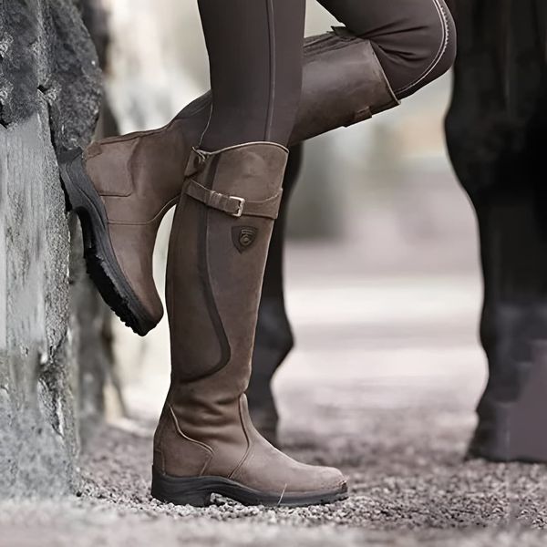 Sarah | Bottes élégantes en cuir imperméable pour femmes