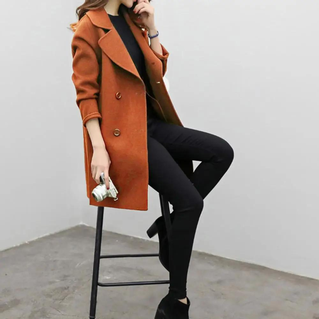 Chandana | Manteau Slim En Laine Pour Femmes