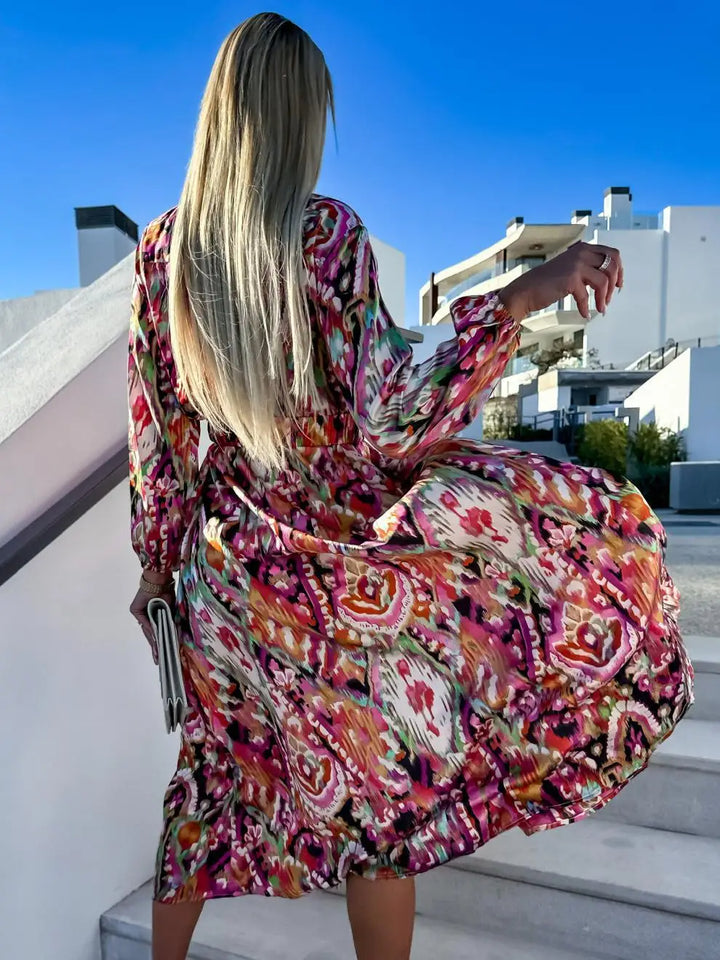 Femme Boheme Maxi Robe d’été – Faith