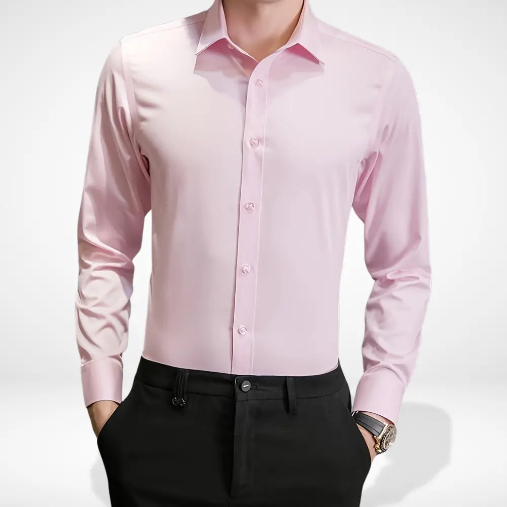 Chemise ajustée à col structuré pour un style raffiné – Vito