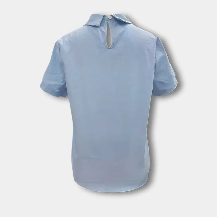 Blouse à col classique et manches courtes pour Femme - Kai