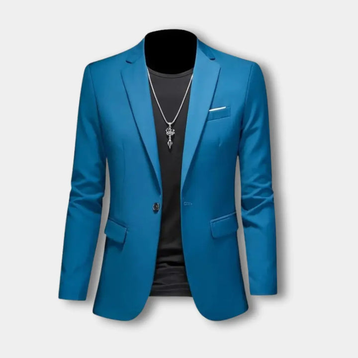 Costume à col cranté une boutonnière pour Homme – Santos