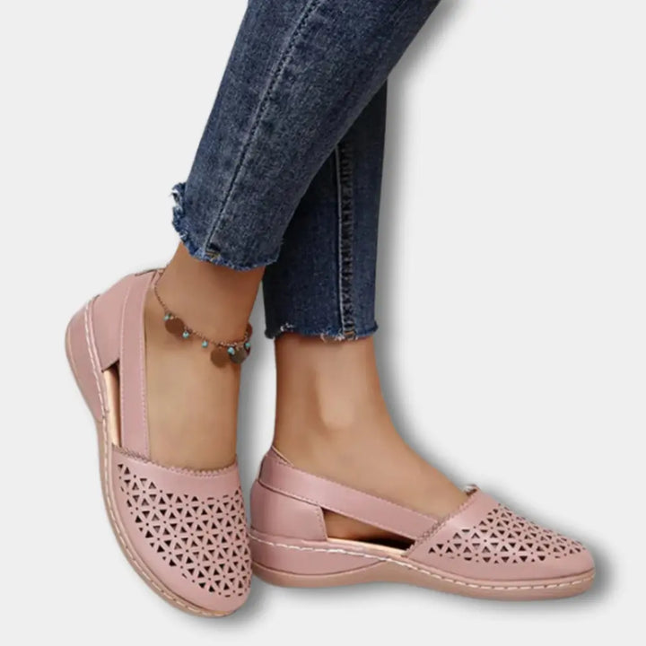 Ballerines ajourées à brides ouvertes pour Femmes – Lindsey