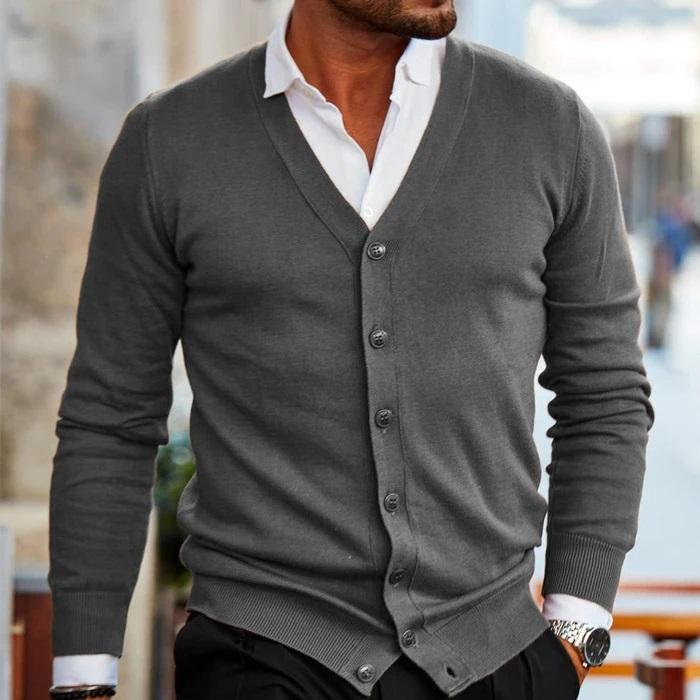 Agostinho | Cardigan Confortable en Maille pour Hommes