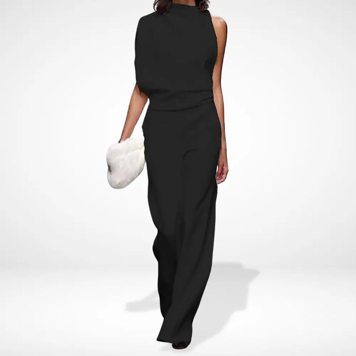 Combinaison fluide à coupe asymétrique pour Femmes – Haelie