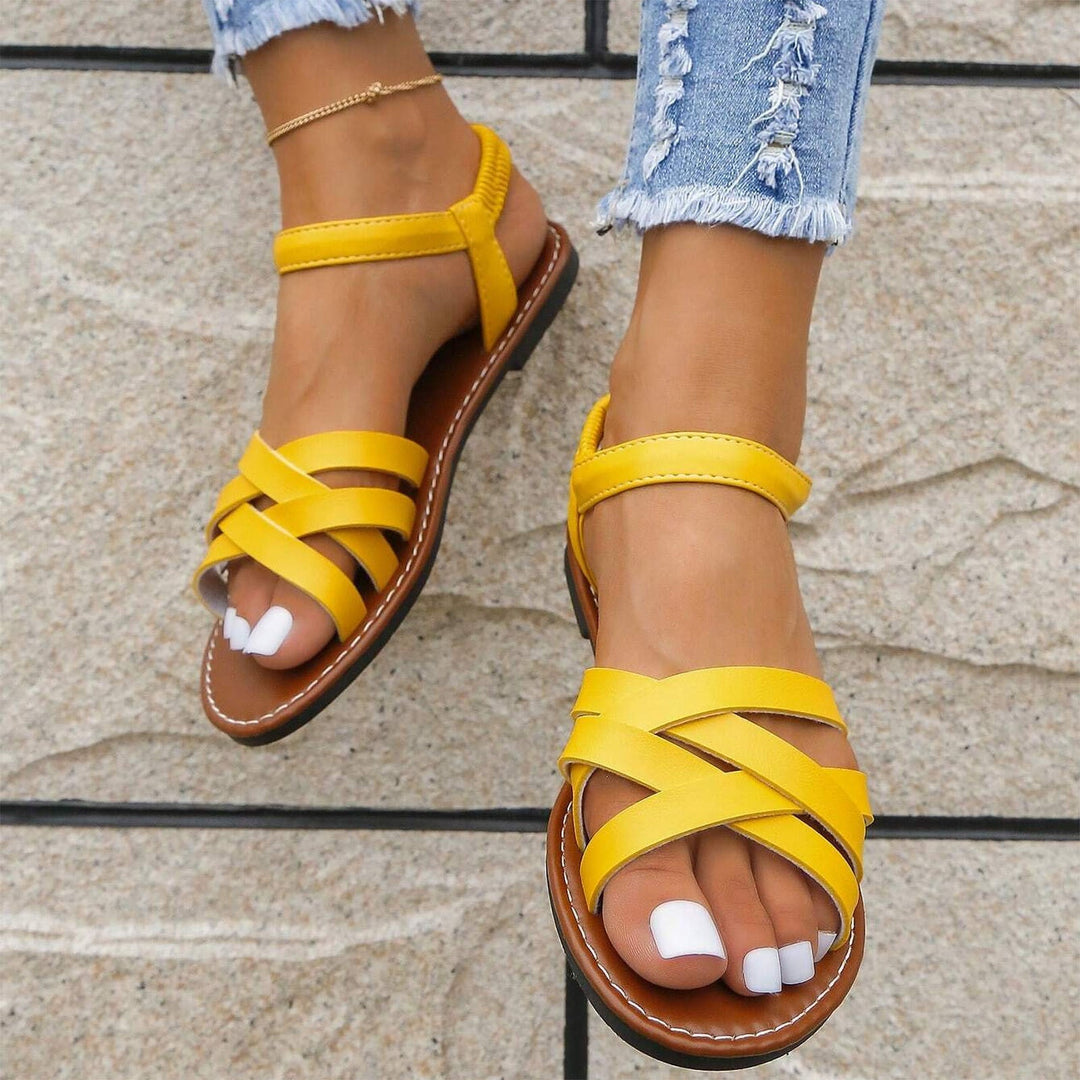 Margit | Chaussures de Plage Style Coréen Rome pour Femmes